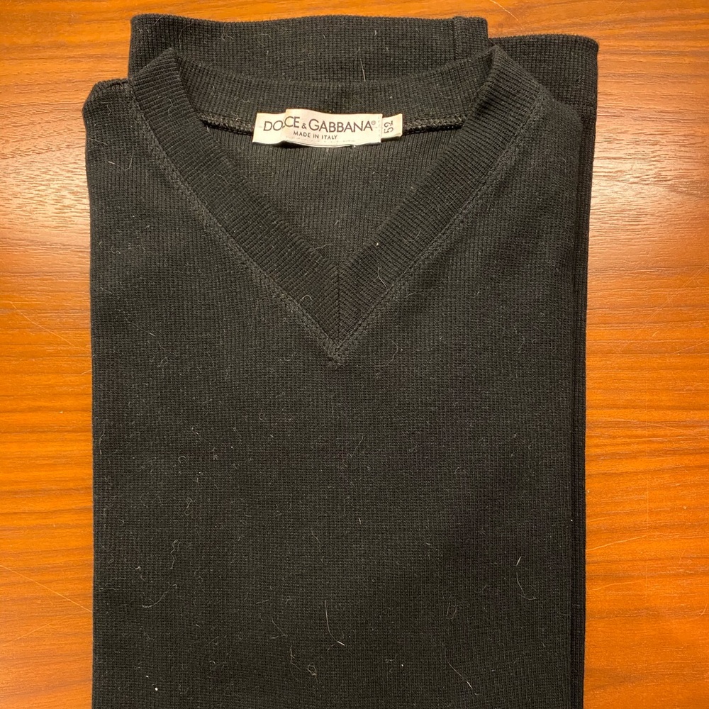 Dolce & Gabana Short Sleeve Sweater